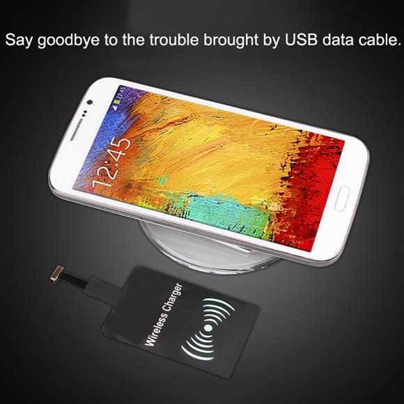QI Wireless Charger Receiver Pad for Android Micro USB Mobile Phone