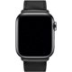 thumbnail image 4 of Negro/Marrón Compatible con Apple Watch Band 42 mm 44 mm 45 mm, Correa de repuesto de cuero marrón de una sola vuelta para iwatch Series 7 Se Series 6 Series 5 Series 4 Series 3, 4 of 5