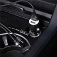 thumbnail image 3 of Cargador De Martillo De Seguridad Para Teléfono Móvil Con Tachuelas De Diamantes, Cargador De Coche De Aleación De Aluminio Para Teléfono De Coche De Carga Rápida Usb Dual Eigraketly VI008647-01, 3 of 7