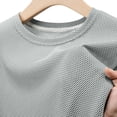 thumbnail image 4 of pstuiky camiseta de hombre, Camiseta informal de cuello redondo de color liso para hombre, camiseta de manga corta con cuello redondo camisetas de hombre xxxl, 4 of 9