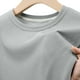 thumbnail image 4 of pstuiky camisetas para hombre, Camiseta informal de cuello redondo de color liso para hombre, camiseta de manga corta con cuello redondo ropa de hombre xxxxl, 4 of 9