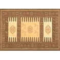thumbnail image 1 of Ahgly Company Indoor Rectangle Southwestern Brown Country Area Rugs, 7' x 9', 1 of 4