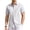 White, variant on Summer Men Shirt Guayabera Short Sleeved Button Up Beach Shirt