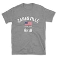 thumbnail image 1 of Zanesville Ohio Patriot Men's Cotton T-Shirt, 1 of 1