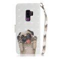 thumbnail image 2 of Galaxy S9 Case, S9 Case, Allytech 3D PU Leather Protective Cover & Pocket Lanyard Wallet with Cards Holder, Support Kickstand Slim Case for Samsung Galaxy S9, Dog, 2 of 9