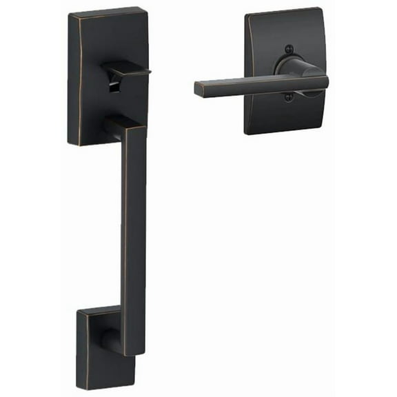 Schlage Fe285-Cen-Lat-Cen Century Lower Handle Set For Schlage Deadbolts - Bronze