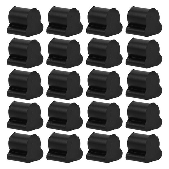 Soimiss 20pcs Saxophone Cork Replacement Rubber for Personal Practice Vibration Control