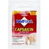6 Pack - Mentholatum WellPatch Capsaicin Pain Relief Patches, 4 count Each