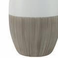 thumbnail image 4 of Sagebrook Home Ceramic 17"h 2-tone Vase, Creme/white, 4 of 7