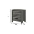 thumbnail image 2 of Denver Modern Style 2-Drawer Night stand Made with Wood in Gray same as G150108547 (NJ inventory), 2 of 5
