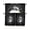 Black, variant on Grey Moon Swag Curtains for Kitchen Modern Abstract Minimalist Stars Artwork Valances for Windows Rod Pocket Small Window Treatment Short Topper for Cafe Bedroom Bathroom Living Room Decor 56x36 Inch
