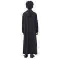 thumbnail image 5 of Vintage Muslim with Hood Renaissance Peasant Plain Steampunk Coat for Children Boy Girl Winter Fall Long Sleeve Hoods Outfits Robe Bath Robe Child 2025, 5 of 9