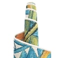 thumbnail image 4 of Unique Loom Outdoor Botanical Collection Area Rug - Jungle (10' Round Multi/Blue), 4 of 9