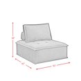 thumbnail image 2 of Picket House Furnishings Cube Modular Seating, 2 of 11