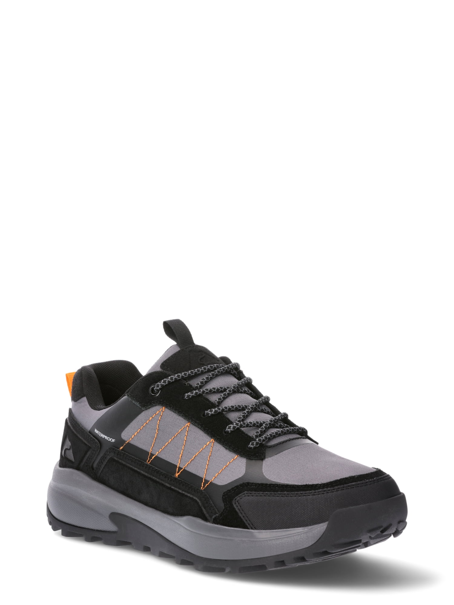 アズマ Avia Men's Talus Rugged Walking Shoes, Leather Mesh Upper, Durable