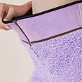 thumbnail image 5 of Gibobby Running Pantalones Deportivos Yoga Mallas gruesas terciopelo con nubes invierno para mujer, mallas largas cálidas nailon con cintura alta para y mallas largas terciopelo（Morado，Talla única), 5 of 5
