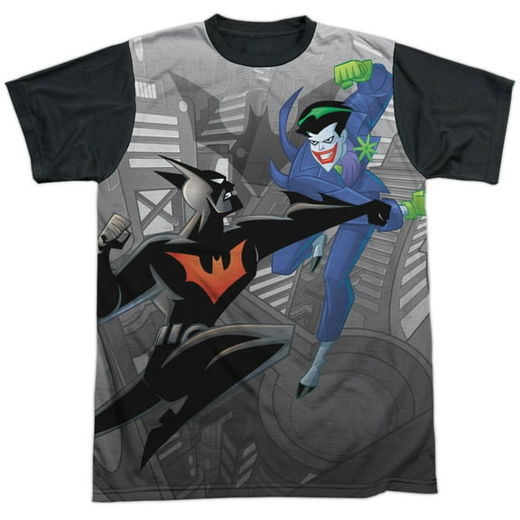 Batman Beyond Baddie Battle Unisex Adult Halloween Costume Sublimated T Shirt