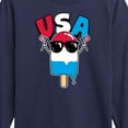 thumbnail image 3 of Instant Message - USA Popcicle - Toddler & Youth Long Sleeve Graphic T-Shirt, 3 of 6