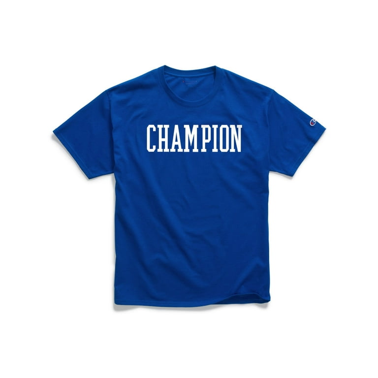 Champion Men's T-Shirt - Blue - L