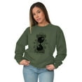 thumbnail image 4 of Hourglass Celestial Symbol Beautiful Sweatshirt for Men or Women Brisco Brands S, 4 of 6