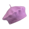 thumbnail image 2 of FNNMNNR Women Beret Korean Style Polyester Artist Hat Autumn Winter Beautiful Caps Breathable Headwear Party Apparel Stylish Clothing, 2 of 6