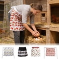 thumbnail image 7 of Chicken Egg Collecting Apron,12 Deep Pockets for Hense,Duck,Goose Eggs, 7 of 7