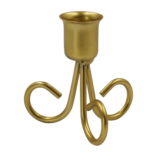 EGNMCR Retro Metal Iron Candlestick Iron Home Decoration A Candlestick