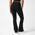 thumbnail image 3 of YITTY Active Women's Ultraluxe Kick Flare High Waist Legging, Athleisure, 4-Way-Stretch, Iconic Black, M, Petite | 28" Inseam, 3 of 7