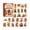 Christmas Blind Box_##C, variant on 24Pcs Acrylic Flat 2D Christmas Blind Box Collectible Set, Laser Cut Holiday Character Ornaments for Tabletop Display, Stackable Festive Figures for Advent Shelf Decor Home Accent #A