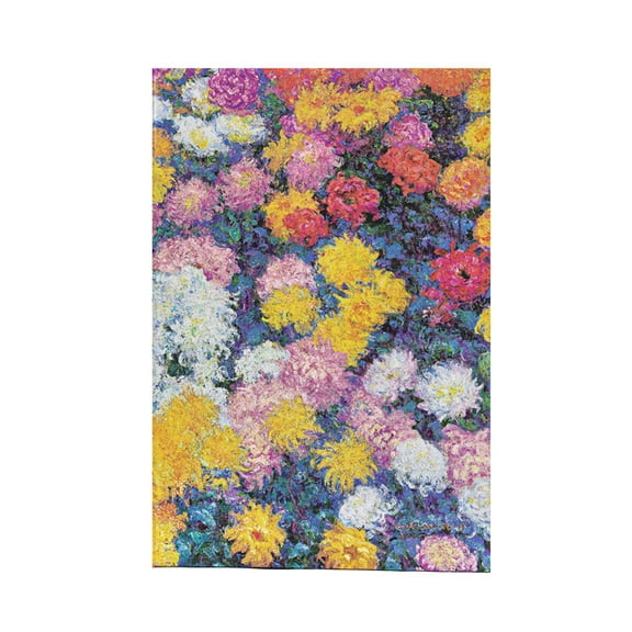 Monet's Chrysanthemums Mini Unlined Hardcover Journal, 176pg, 85gsm by Paperblanks (Monet's Chrysanthemums): M, (Hardcover)