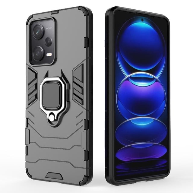 Funda para Xiaomi Redmi NOTE 12 PRO 5G con Soporte Anillo Giratorio 360° y Protección Resistente a Golpes y Caídas