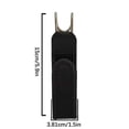 thumbnail image 6 of Buckleless Belt Hook, 2Pcs Metal Hook Elastic Belt, No Buckle Belts for Men Metal Hook Elastic Belt, Unisex Buckle-Less Invisible Waist Belts for Work & Edc，4PCS, 6 of 7