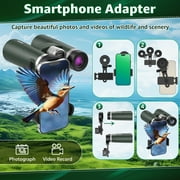 BEBANG 10x42 HD Binoculars for Adults High Powered, Large View Binoculars with Clear Low Light Vision-Binoculars for Bird Watching Travel