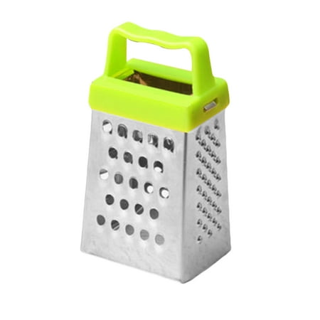 

Farfi Mini 4 Sides Stainless Steel Vegetable Julienne Peeler Grater Kitchen Gadgets (Green)