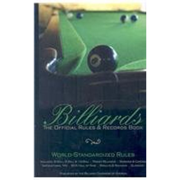 Pre-Owned Billiards: The Official Rules & Records Book, 2008 (Paperback) 1878493183 9781878493187
