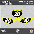 thumbnail image 3 of Kalair GFX Graphics Kit for Ycf 50A (2022-2023) Spear Series, 3 of 5