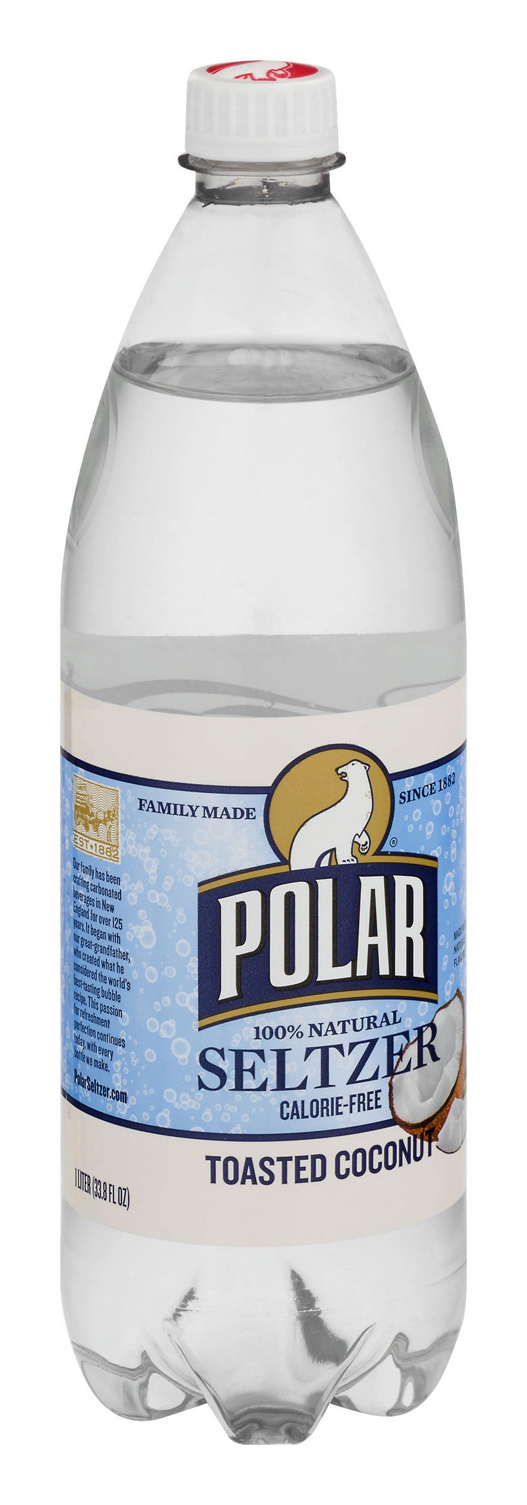 POLAR SLTZR TST CCNUT PET 1L LS12