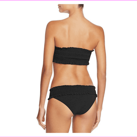 Moderate Bottom - Women's Smocked Ruffle Bikini Bottom XS