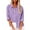 Purple, variant on Plebaso Women's Button down Shirts Long Sleeve Dress Shirt Womens Summer Casual Beach Cotton Linen Tops