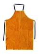 thumbnail image 1 of Welding Welders Protection Cowhide Short Electric Welder Apron Labor, 1 of 5