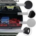 thumbnail image 6 of COEQINE SUV Trunk Mat Stylish Cargo Cover Dog Seat Cover for Dogs Cats, Scratch-proof Machine Washable Vehicle Interior Accessories for Travel, Bloody Print Cobweb, 6 of 7