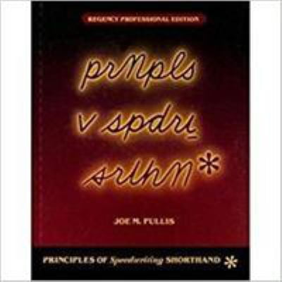 Pre-Owned Principles of Speedwriting Shorthand, Regency Professional Edition (First Course), Student Transcript (Paperback) 0026851105 9780026851107
