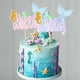 thumbnail image 5 of Toyvian 2pcs Mermaid Cake Topper Happy Birthday Cake Picks Cake Decoration Birthday Party Supplies, 5 of 6