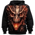 thumbnail image 2 of Sudadera con capucha de moda para hombre, nueva sudadera con estampado 3D de dragón, sudadera informal de calle, ropa de hombre de gran tamaño, 2 of 5