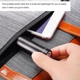 thumbnail image 2 of Aluminum Cylindrical Mini Battery Bank Power Back Case USB 18650 Battery Charger No Wielding Container Box with Charging Port Black, 2 of 8