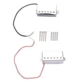 thumbnail image 3 of 2 pastillas humbucker para guitarra eléctrica, mástil y puente, accesorios para guitarra LP, 3 of 5