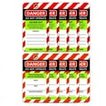 thumbnail image 6 of Lockout Tagout Tags and Padlocks Red Tag Easy Identification Lock Out Kit Tagout Locks Red Lock Padlock Tag Out, 6 of 6