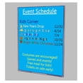 thumbnail image 4 of 10 Pack Wall Sign Holder for 8.5" x 11" Maps and Notices in Hospitals and Facilities Clear Acrylic Literature Sleeve with Magnets and Hook and Loop Squares, 4 of 6
