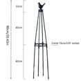 thumbnail image 3 of Planting Basket Gardening Flower Stand Assembly Climbing Vines Stand Outdoor Flower Rack Plants Flower Rack, 3 of 6