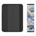 thumbnail image 3 of WYYP Floral Pattern Blue Bird Universal Seat Belt Cushions for Car Seat Belt Cover Pad Ideal for Car Interior Accessories 2Pcs, 3 of 6